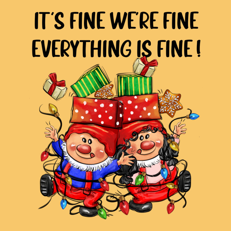 Its Fine Were Fine Everything Is Fine Vintage Hoodie by CowGirlArtShop | Teevron