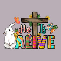 He Is Alive Easter Day Vintage Tee | Teevron