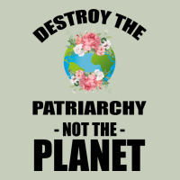 Destroy The Patriarchy Not The Planet Ladies Tee | Teevron