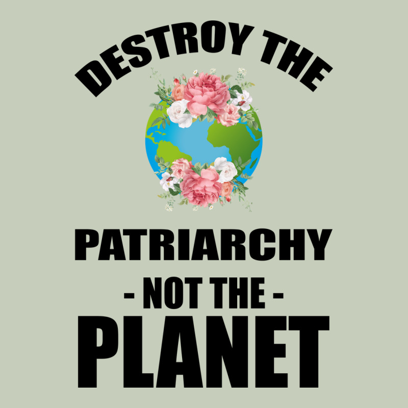 Destroy The Patriarchy Not The Planet Ladies Tee by Bettercallsaul | Teevron