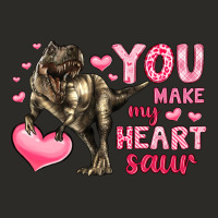 You Make My Heart Saur Heavy Core Tee | Teevron