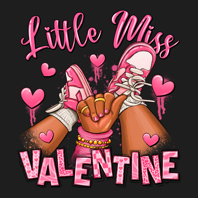 Little Miss Valentine Afro Kid Sneakers Classic Tee by RanaPortraitStore | Teevron