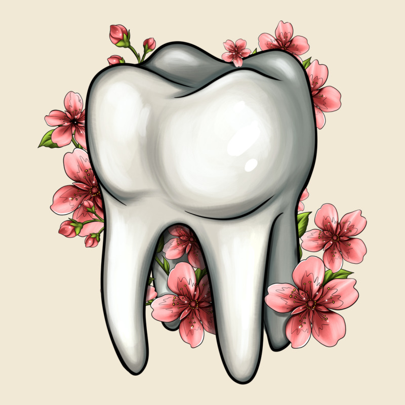 Floral Tooth Premium Tee by Jasminsmagicworld | Teevron