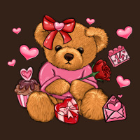 Valentines Day Teddy Bear Heavy Core Tee | Teevron