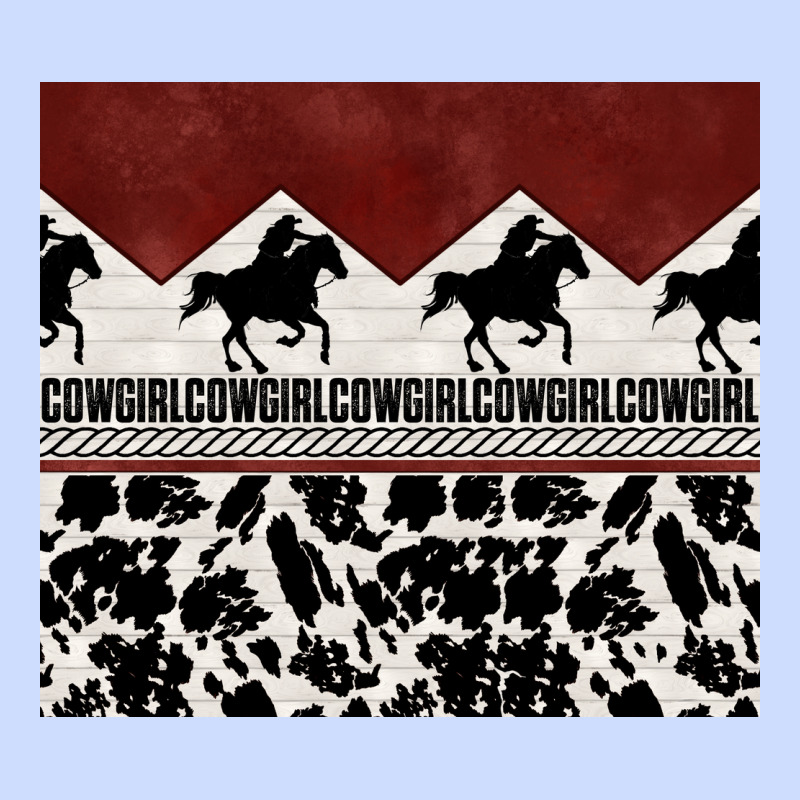 Cowgirl With Cowhide Urban Heavy Tee by TumblerDesignByShophia | Teevron