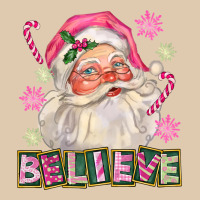 Pink Believe Santa Christmas Heavyweight Sweatshirt | Teevron
