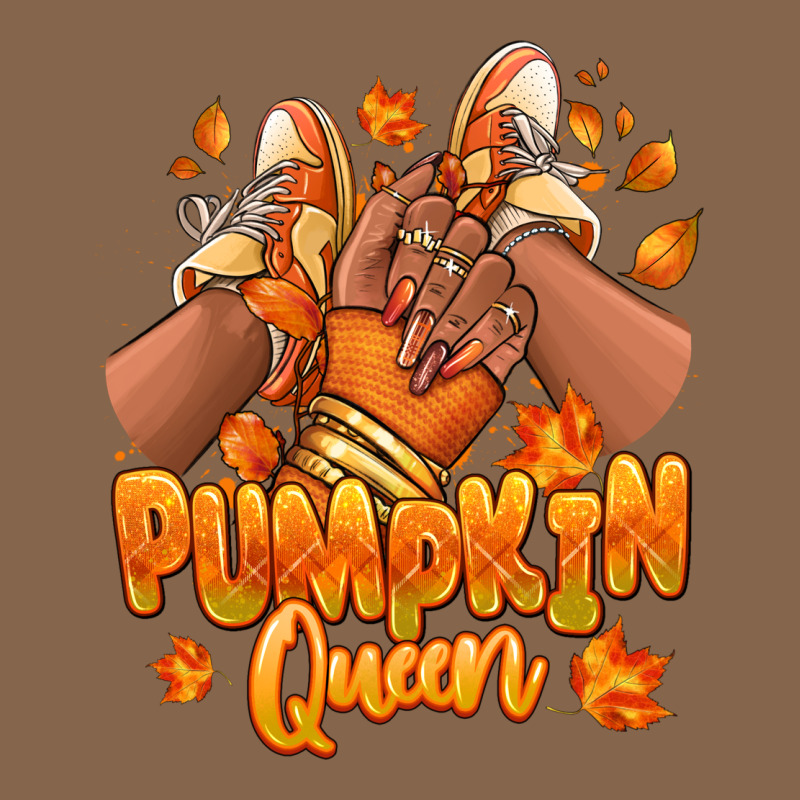 Pumpkin Queen Fall Black Girl Sneakers Premium Tee by RanaPortraitStore | Teevron
