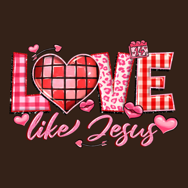 Love Like Jesus La Heavy Core Tee by LillyAllenDesigns | Teevron