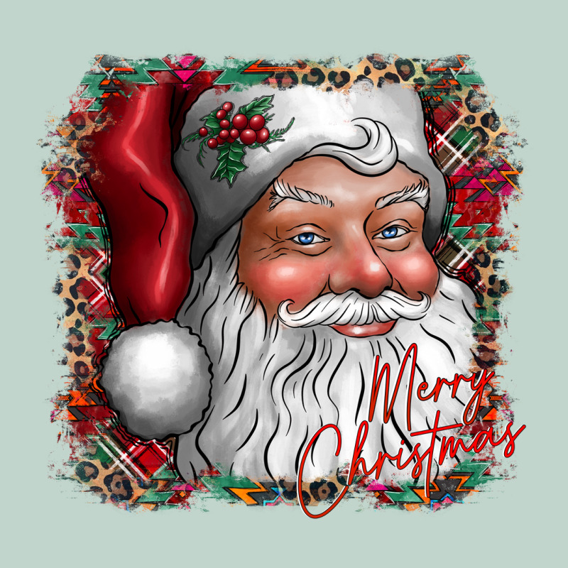 Merry Christmas Santa Zipper Hoodie by CowhideDigitalArt | Teevron