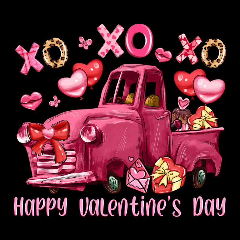 Xo Xo Xo Happy Valentine's Day Truck Heavy Core Tee by LillyAllenDesigns | Teevron