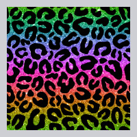 Leopard Glitter Seamless Pattern Heavyweight Sweatshirt | Teevron