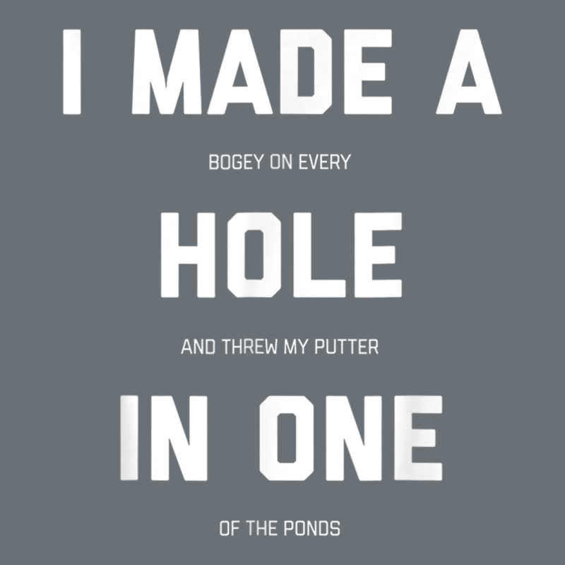 Funny Golf Shirts For Men Women Hole In One Golf Gag Gifts Premium Hoodie by minhPixels | Teevron
