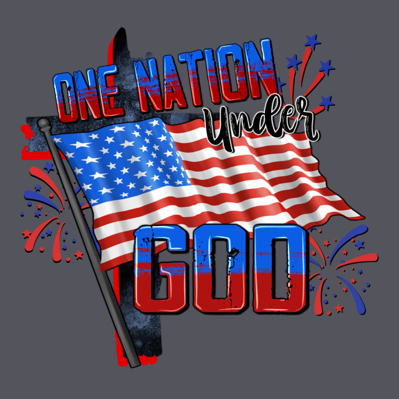 One Nation Under God Vintage Hoodie by CowGirlArtShop | Teevron