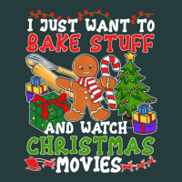 I Just Want To Bake Stuff And Watch Christmas Movies Premium Hoodie | Teevron