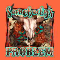 Somebody's Problem Bull Skull Premium Hoodie | Teevron