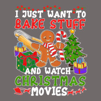 I Just Want To Bake Stuff And Watch Christmas Movies Urban Heavy Tee | Teevron