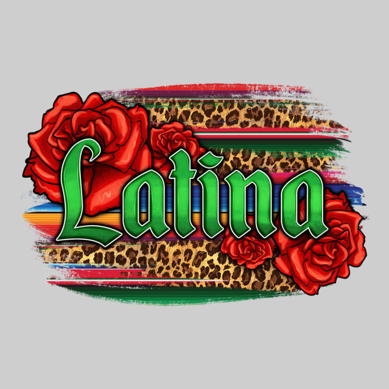Latina With Serape And Roses Premium Tee by Jasminsmagicworld | Teevron