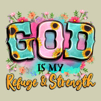 God Is My Refuge And Strength Heavy Core Tee | Teevron