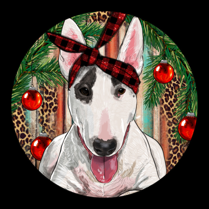 Christmas Bull Terrier Ladies Tee by RanaPortraitStore | Teevron