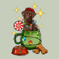 Christmas Coffee Cup With Labrador Ladies Tee | Teevron