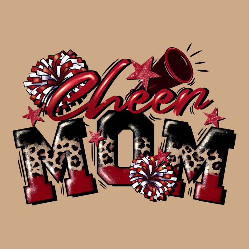 Cheer Mom  Maroon Vintage Hoodie by CowGirlArtShop | Teevron