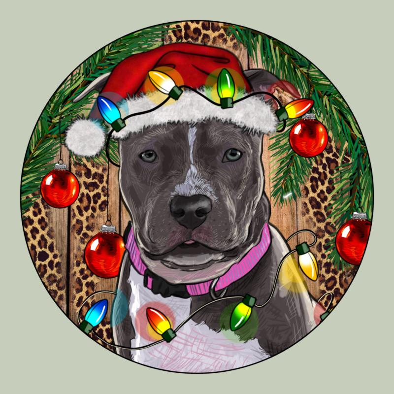 Christmas Pitbull Ladies Tee by RanaPortraitStore | Teevron