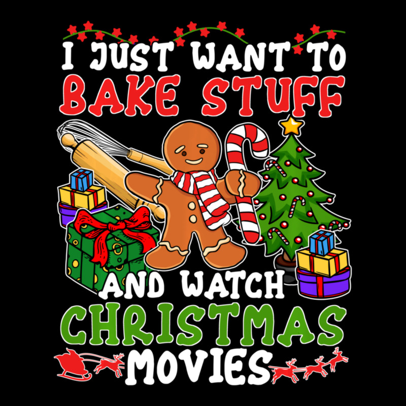 I Just Want To Bake Stuff And Watch Christmas Movies Premium Tee by minhPixels | Teevron