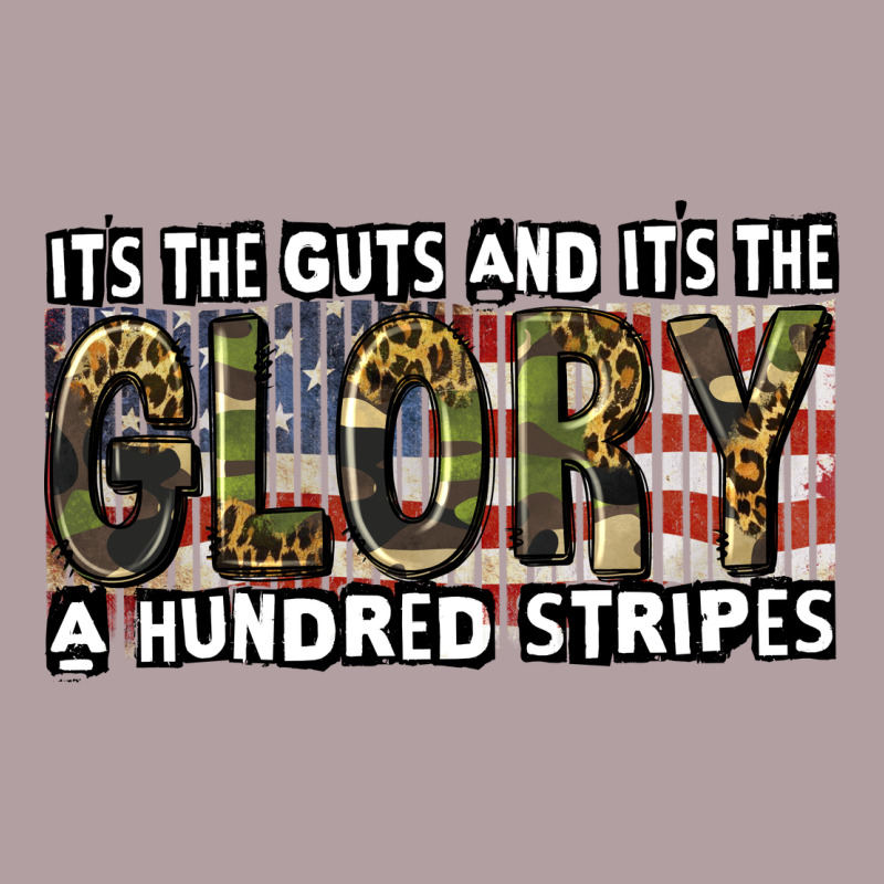 Its The Guts And Its The Glory A Hundred Stripes Vintage Hoodie by CowGirlArtShop | Teevron