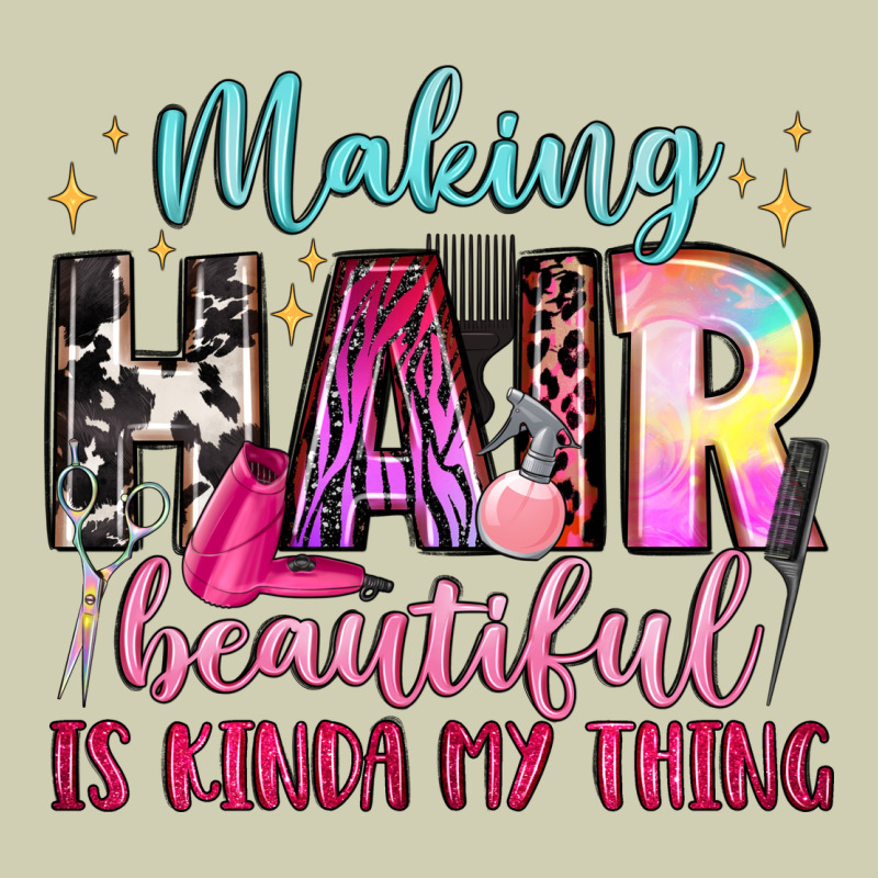 Making Hair Beautiful Is Kinda My Thing Heavy Core Tee by LillyAllenDesigns | Teevron