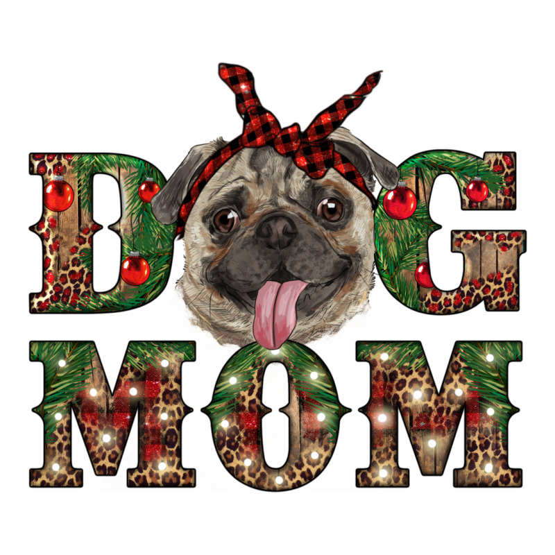 Christmas Dog Mom Ladies Tee by RanaPortraitStore | Teevron