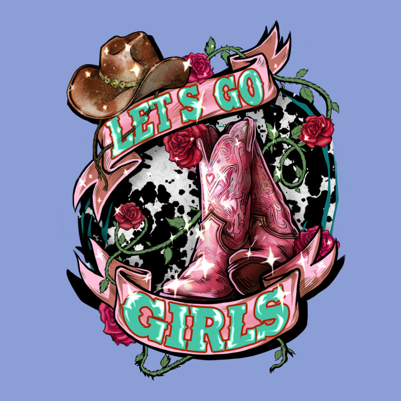 Let's Go Girl's Cowboy Boots Long Sleeve Tee by HowdyJamesFarm | Teevron