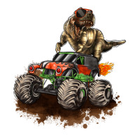 monster truck and t rex dinosaur | Teevron
