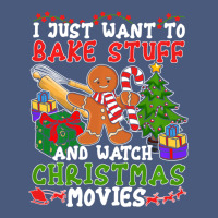 I Just Want To Bake Stuff And Watch Christmas Movies Vintage Hoodie | Teevron