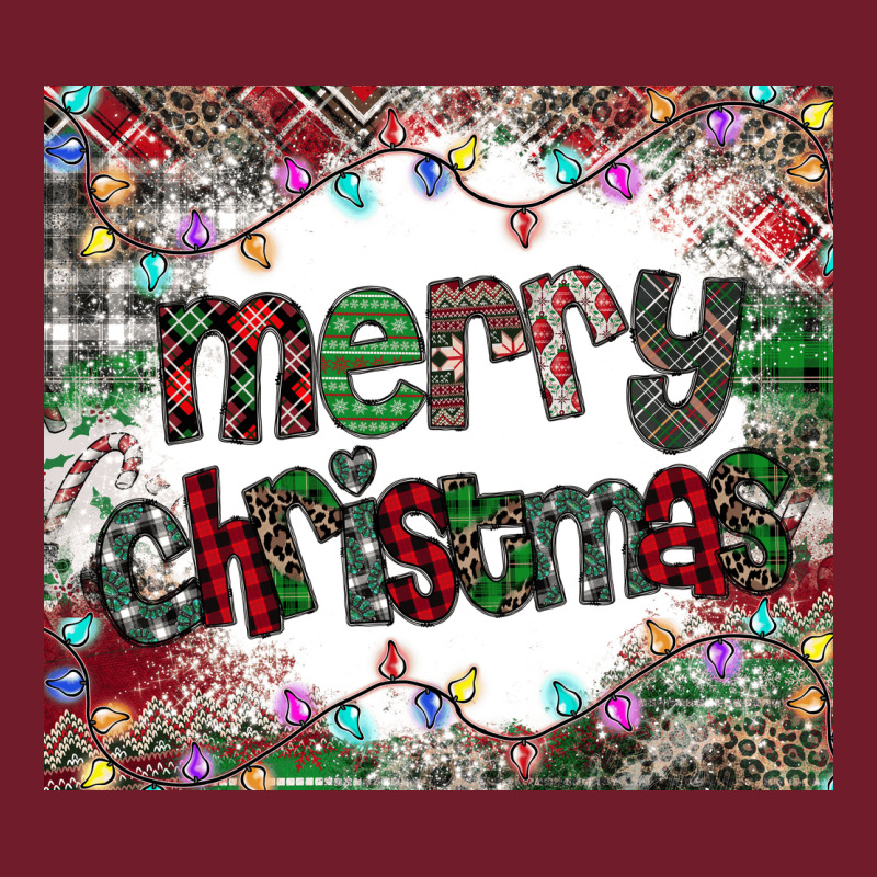 Merry Christmas Zipper Hoodie by CowhideDigitalArt | Teevron
