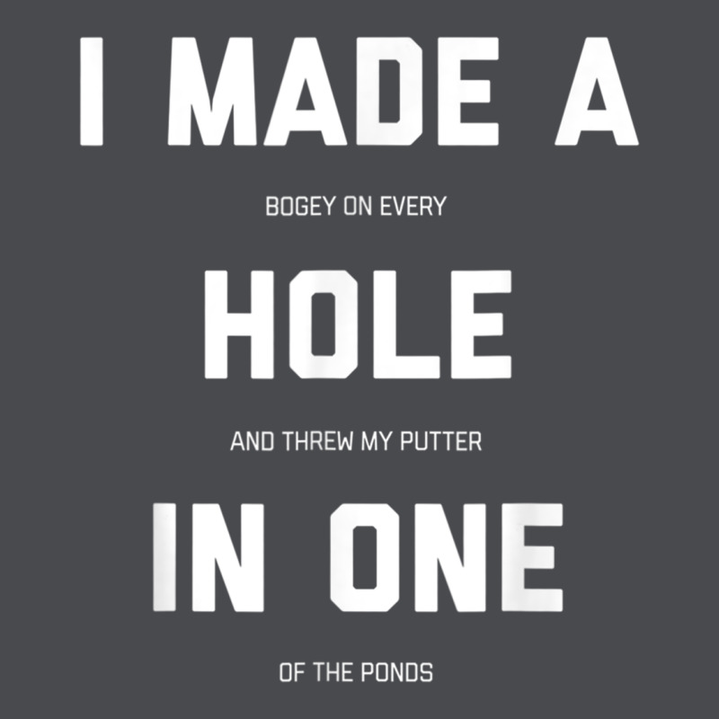 Funny Golf Shirts For Men Women Hole In One Golf Gag Gifts Zipper Hoodie by minhPixels | Teevron