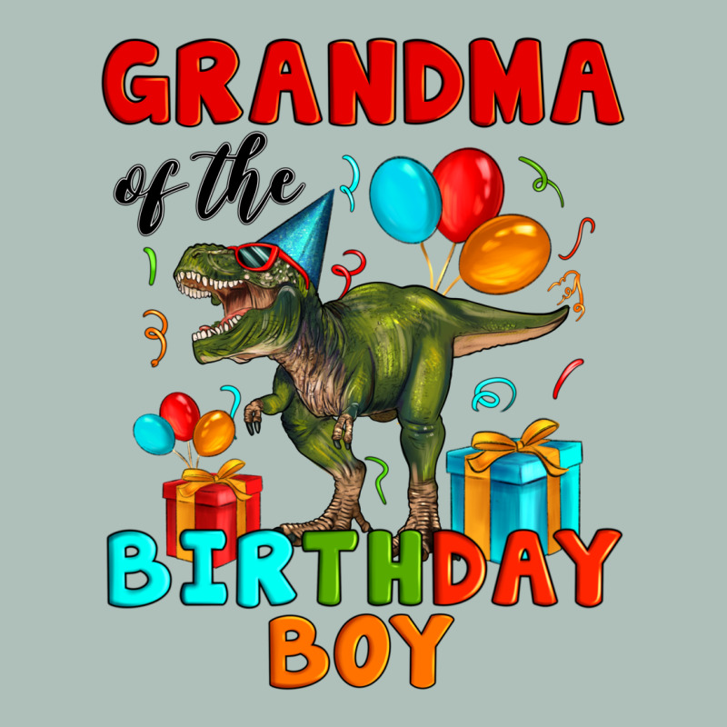 Grandma Of The Birthday Boy T Rex Heavyweight Hoodie by Artiststas | Teevron