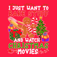 I Just Want To Bake Stuff And Watch Christmas Movies Zipper Hoodie | Teevron