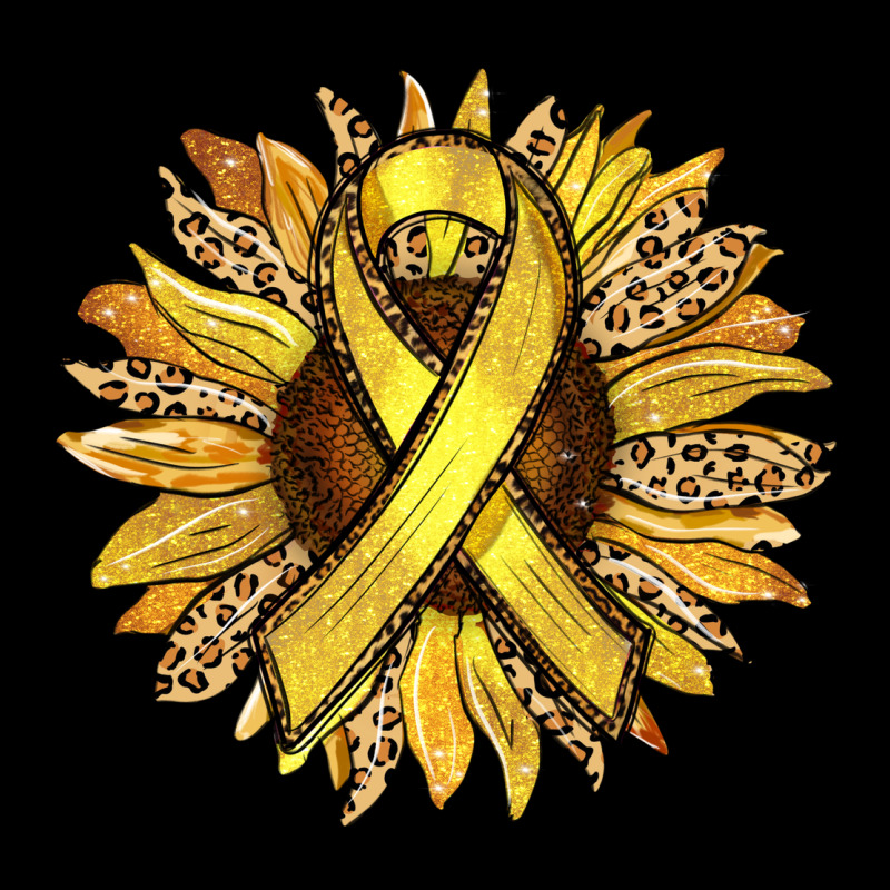 Child Cancer Awareness Sunflower Ladies Tee by RanaPortraitStore | Teevron