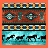 Native American Aztec Seamless Pattern Premium Hoodie | Teevron