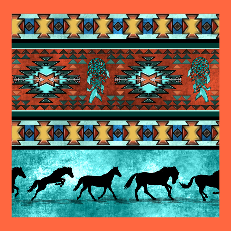 Native American Aztec Seamless Pattern Premium Hoodie by BundleAndBundleShop | Teevron