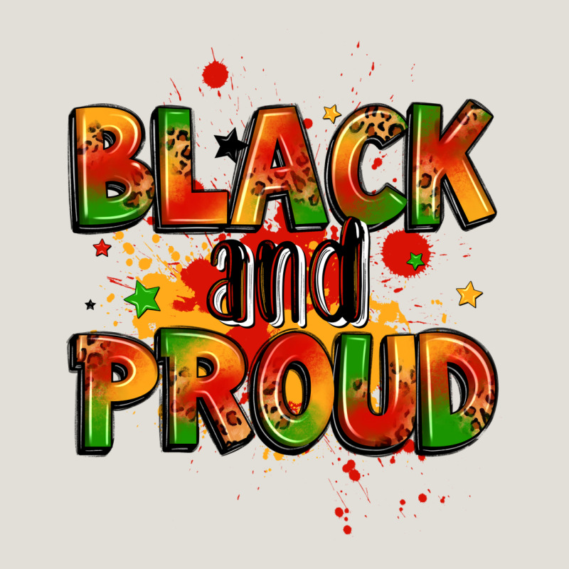 Black And Proud Heavy Core Tee by LillyAllenDesigns | Teevron