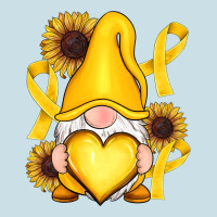 Childhood Cancer Gnome Ladies Tee | Teevron