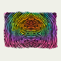 Colorful Zebra Background Urban Heavy Tee | Teevron