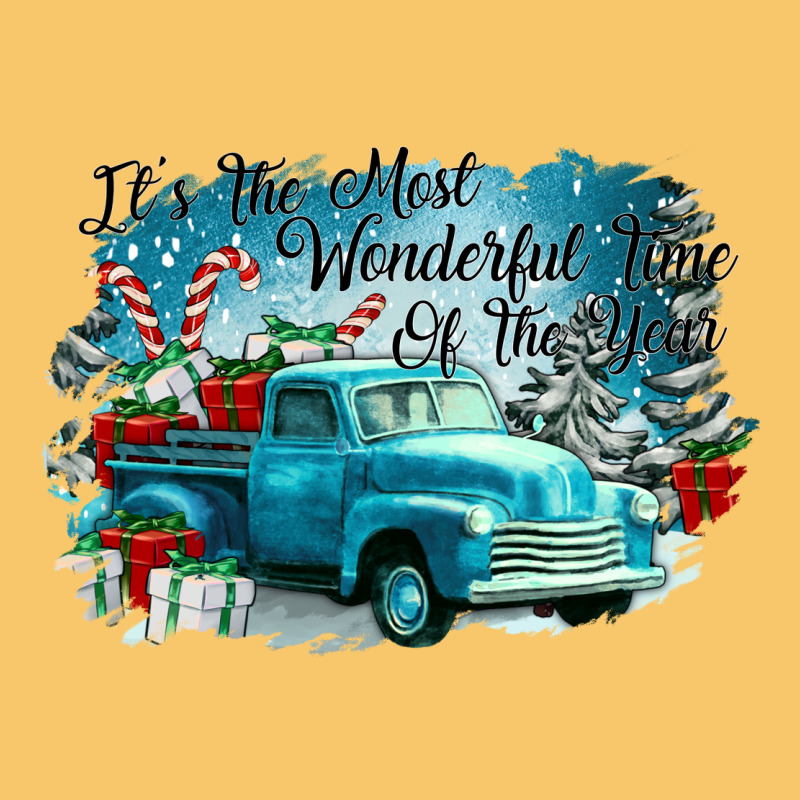 Its The Wonderful Time Of The Year Truck Vintage Hoodie by CowGirlArtShop | Teevron
