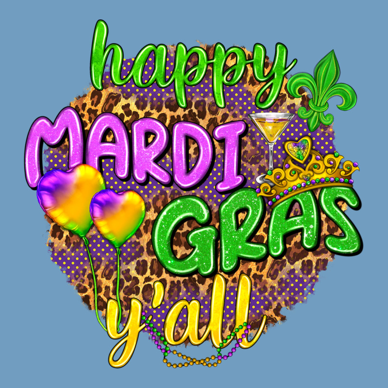Love Mardi Gras Y'all Urban Heavy Tee by HowdyJamesFarm | Teevron