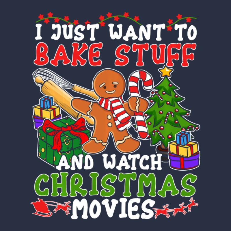 I Just Want To Bake Stuff And Watch Christmas Movies Urban Hoodie by minhPixels | Teevron