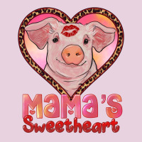 Mamas Sweetheart Baby Pig Ladies Tee | Teevron
