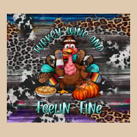 Turkey Wine And Feelin Fine Tumbler Heavyweight Sweatshirt | Teevron