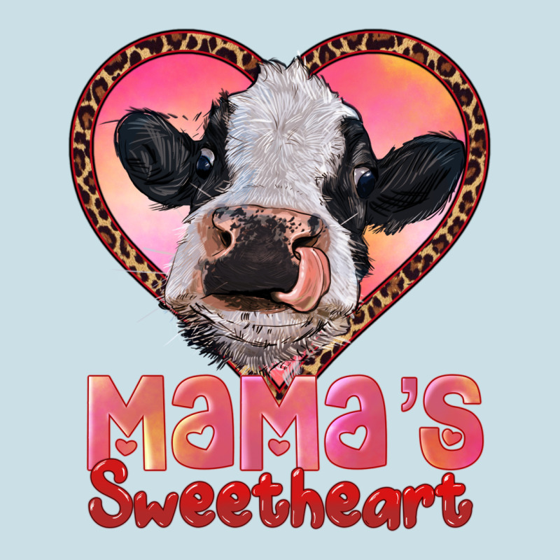 Mamas Sweetheart Baby Cow Ladies Tee by RanaPortraitStore | Teevron