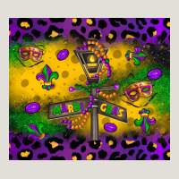Mardi Gras Street Lights Heavy Core Tee | Teevron